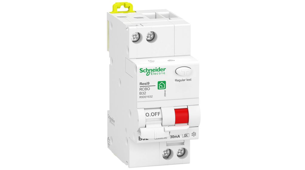 FI/LS Schalter Resi9, 2 Pole, 32A, B, 30mA, 6kA